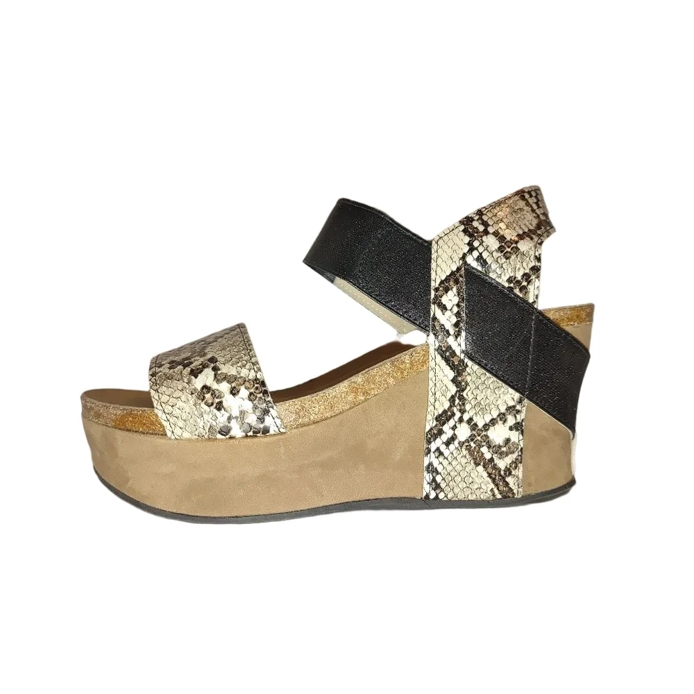 Pierre Dumas Hester-1 Wedge Sandal Size 10